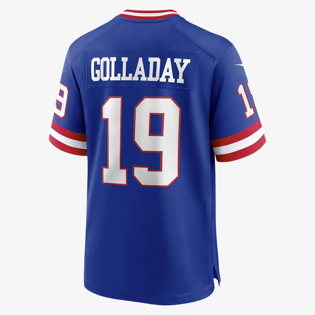 NFL New York Giants (Kenny Golladay) Men&#039;s Game Football Jersey 67NMNG2A8IF-00A