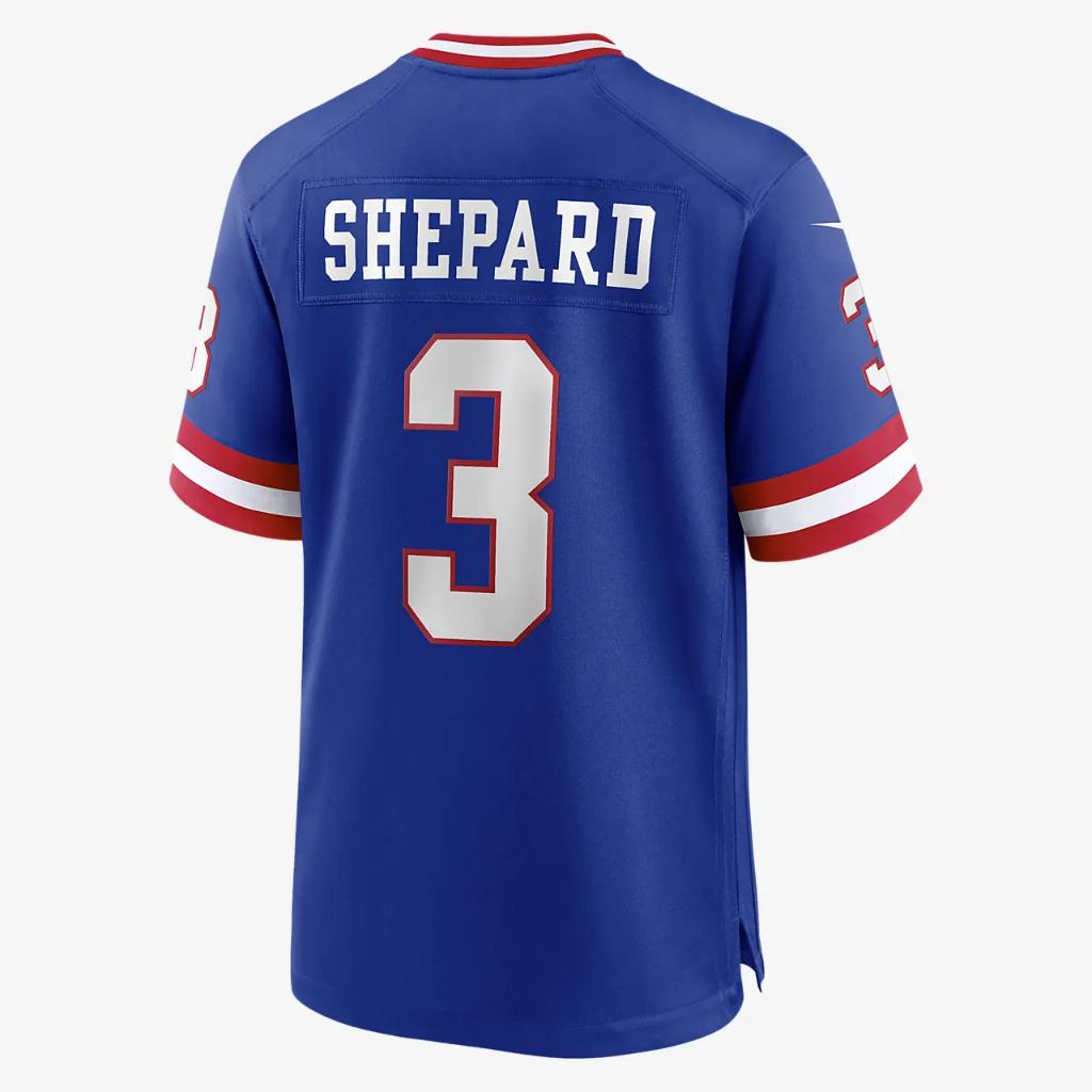 NFL New York Giants (Sterling Shepard) Men&#039;s Game Football Jersey 67NMNG2A8IF-00B