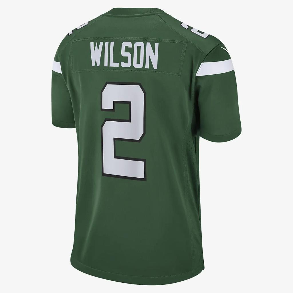 NFL New York Jets (Zach Wilson) Men&#039;s Game Football Jersey 67NMNJGH9ZF-2NP
