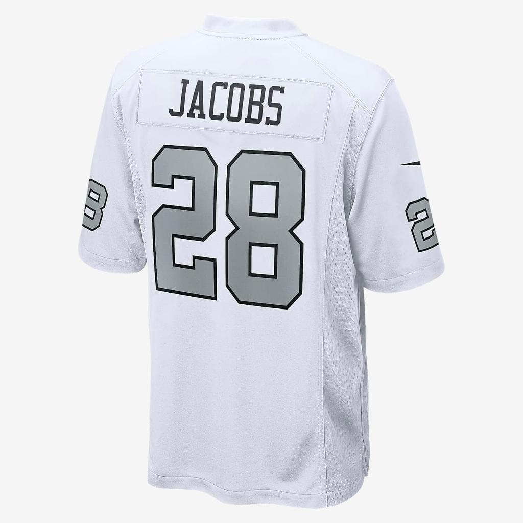 NFL Las Vegas Raiders (Josh Jacobs) Men&#039;s Game Football Jersey 67NMORGA8DF-2KB