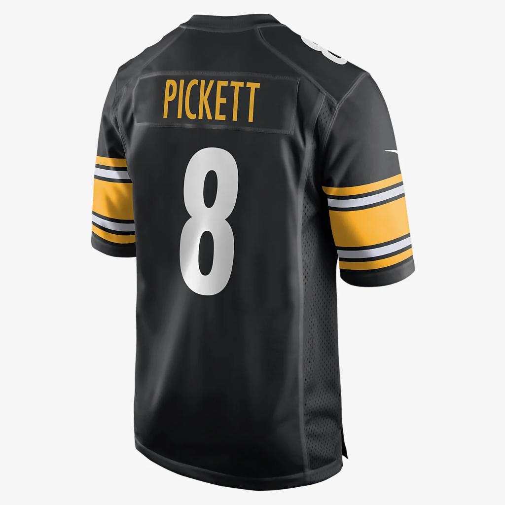 NFL Pittsburgh Steelers (Kenny Pickett) Men&#039;s Game Football Jersey 67NMPTGH7LF-HZ0