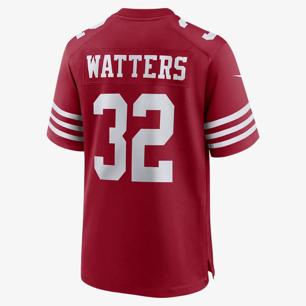 NFL San Francisco 49ers (Ricky Watters) Men&#039;s Game Football Jersey 67NMSAGHW6P-005
