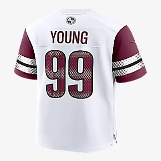 NFL Washington Commanders (Chase Young) Men&#039;s Game Football Jersey 67NMWSGR9EF-00G