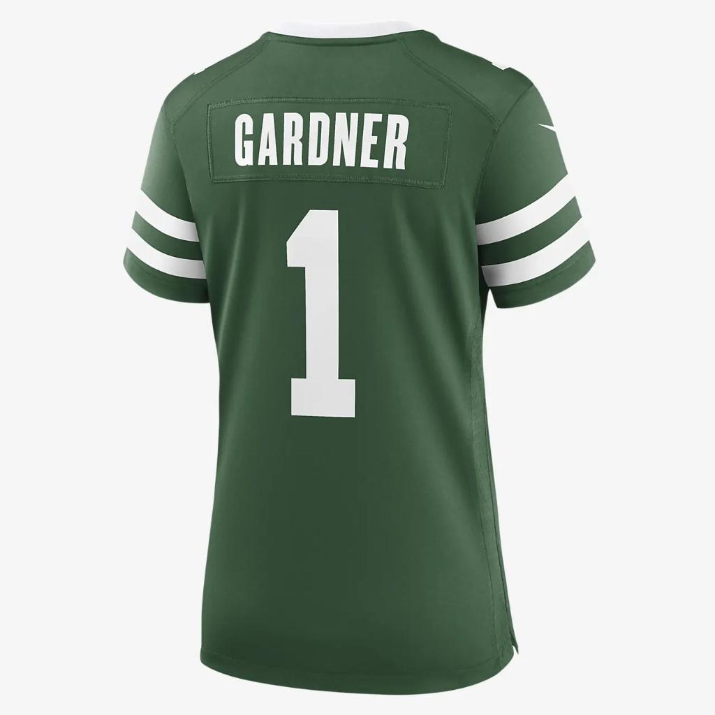 Sauce Gardner New York Jets Women&#039;s Nike NFL Game Football Jersey 67NW03T672F-GT6