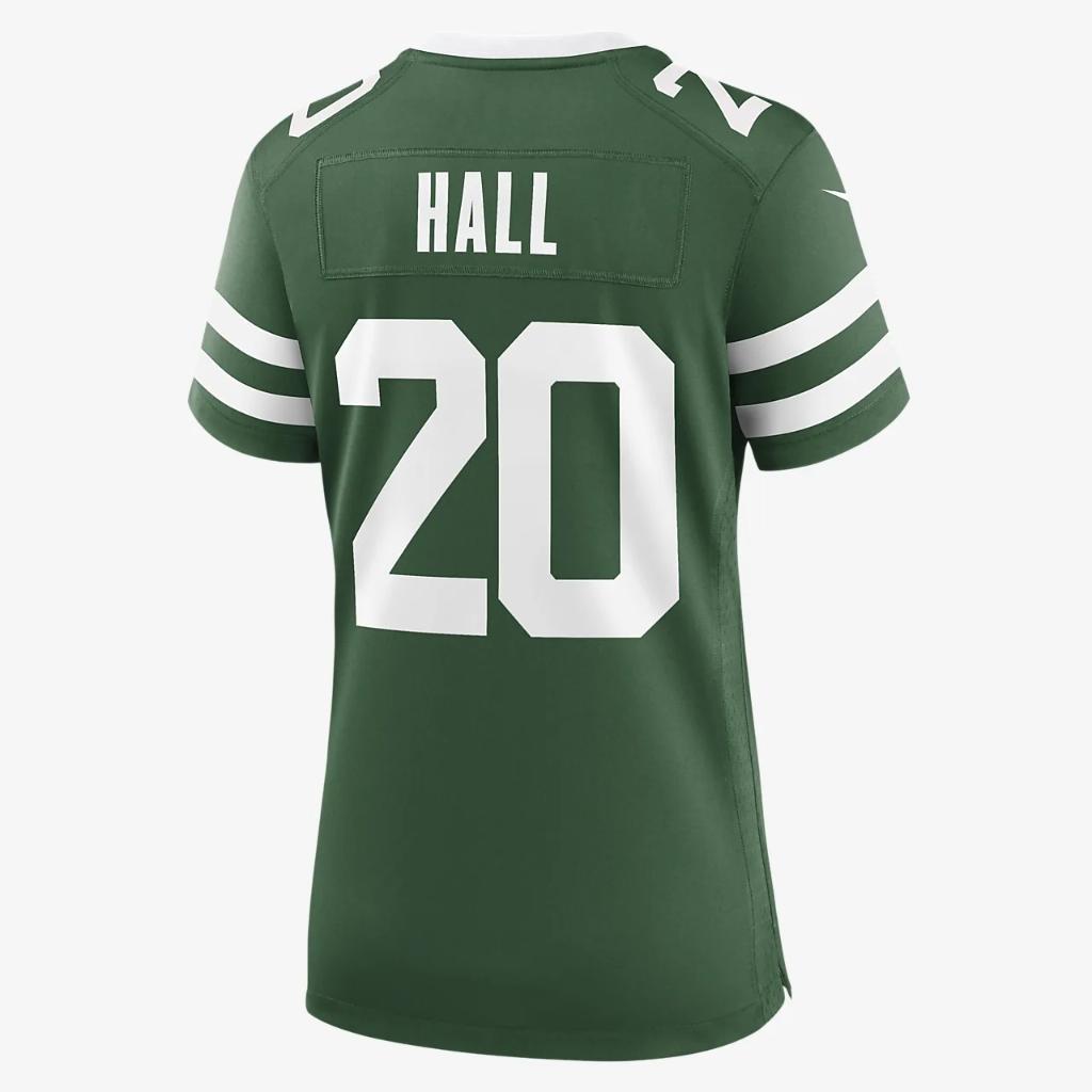 Breece Hall New York Jets Women&#039;s Nike NFL Game Football Jersey 67NW03T672F-GT9