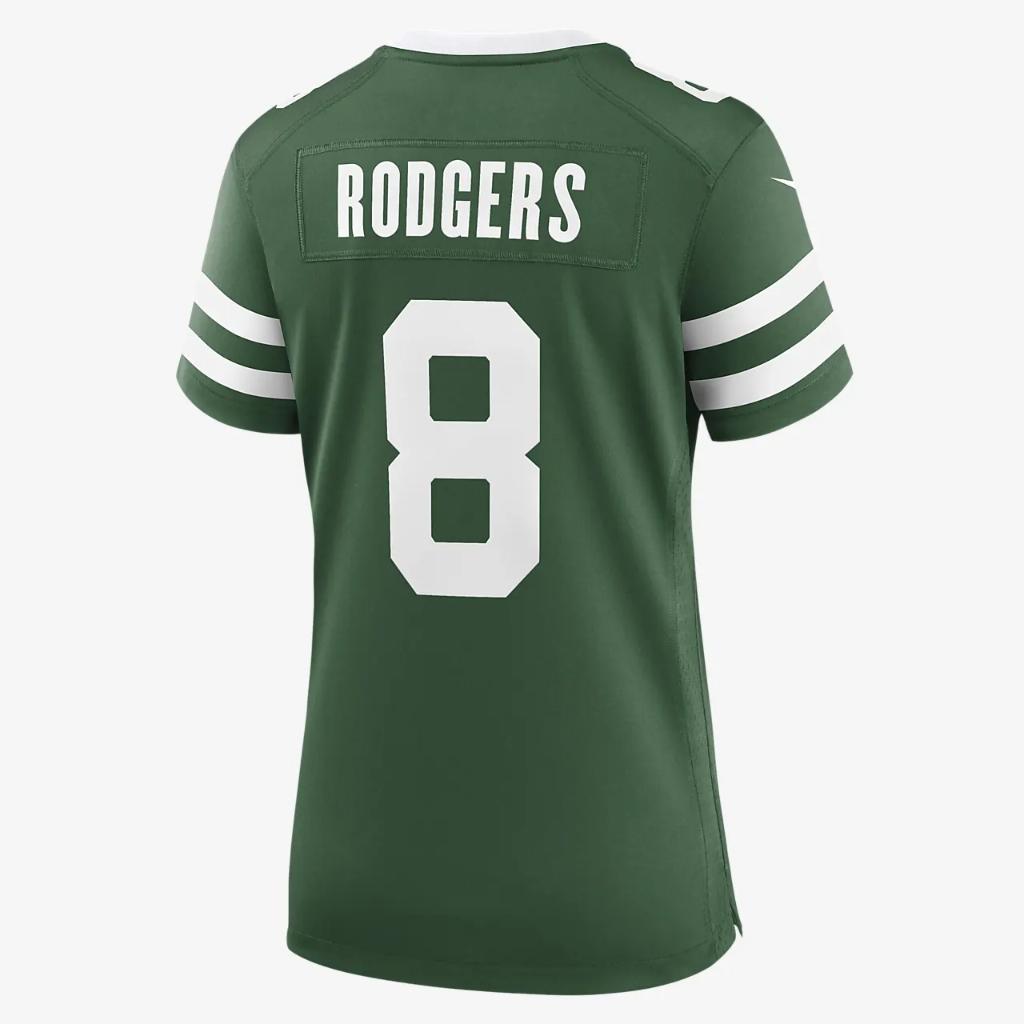Aaron Rodgers New York Jets Women&#039;s Nike NFL Game Football Jersey 67NW03T672F-GTB