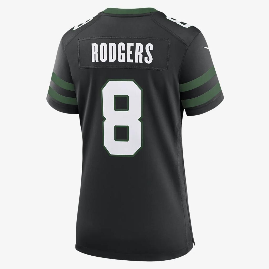 Aaron Rodgers New York Jets Women&#039;s Nike NFL Game Football Jersey 67NW09WK72F-GTB