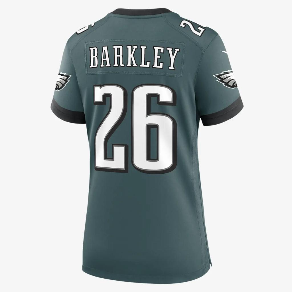 Saquon Barkley Philadelphia Eagles Women&#039;s Nike NFL Game Football Jersey 67NW0ABR86F-XZ7