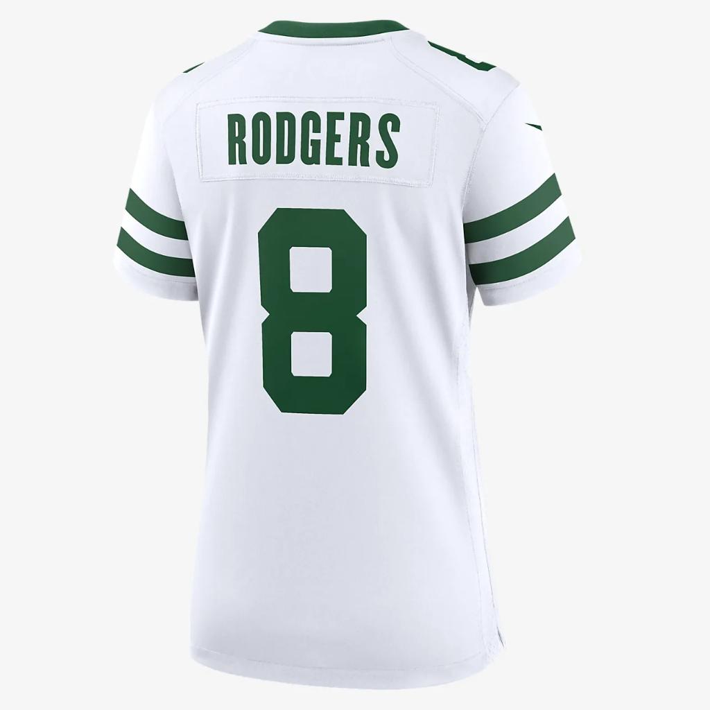 Aaron Rodgers New York Jets Women&#039;s Nike NFL Game Football Jersey 67NW0AUO72F-GTB