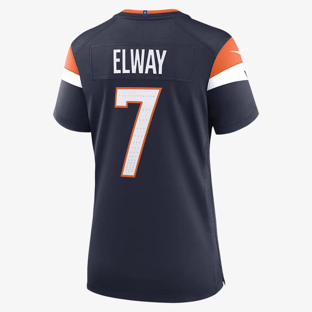 John Elway Denver Broncos Women&#039;s Nike NFL Game Football Jersey 67NW0B8NW7L-GBR