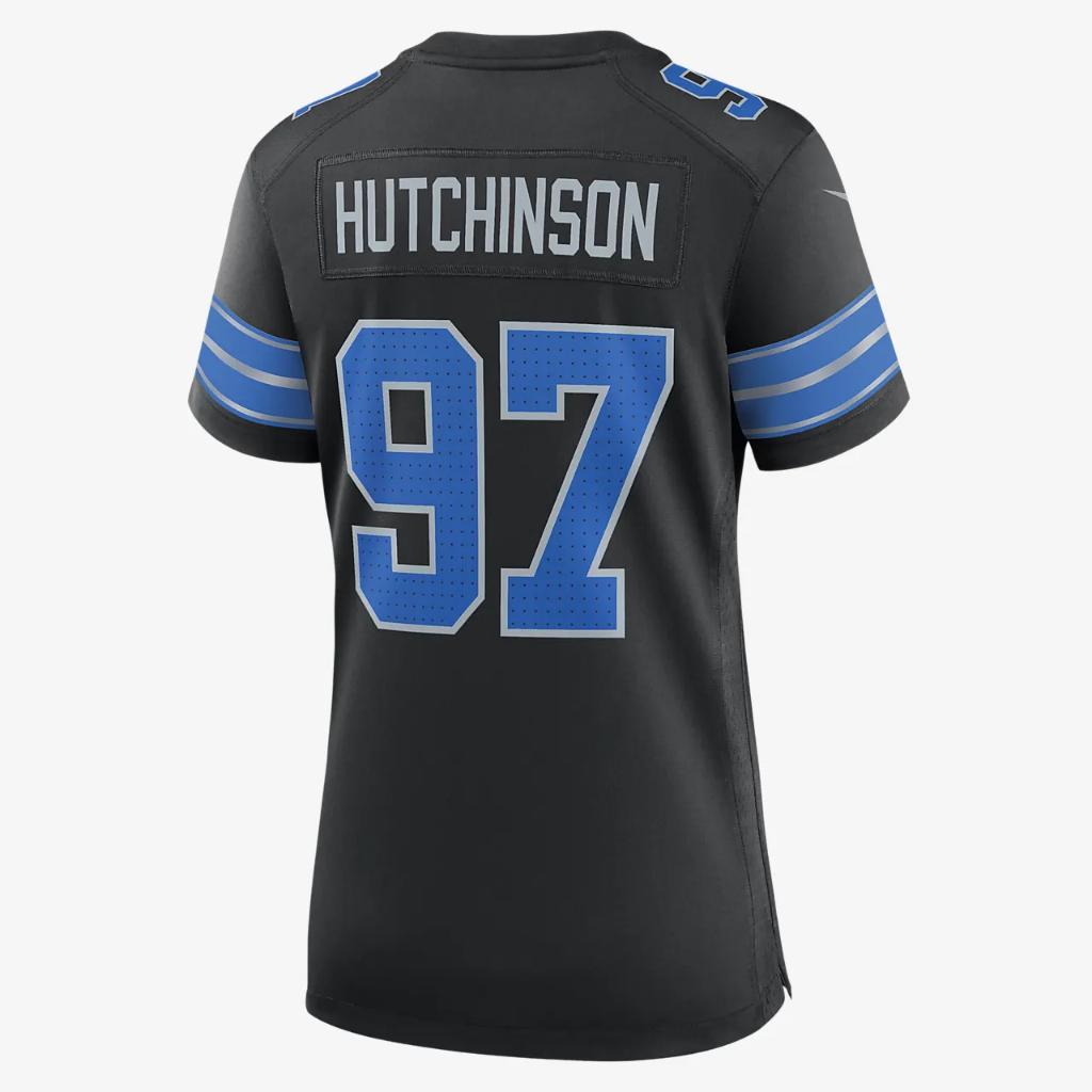 Aidan Hutchinson Detroit Lions Women&#039;s Nike NFL Game Football Jersey 67NW0B9M9JF-DE0