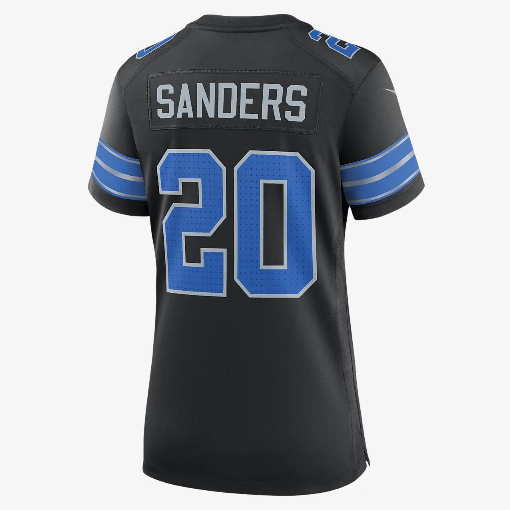 Barry Sanders Detroit Lions Women&#039;s Nike NFL Game Football Jersey 67NW0B9MW1K-8UJ