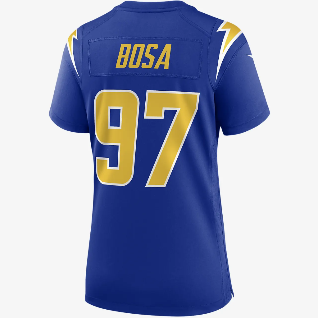NFL Los Angeles Chargers (Joey Bosa) Women&#039;s Game Football Jersey 67NWCG2A97F-2LA