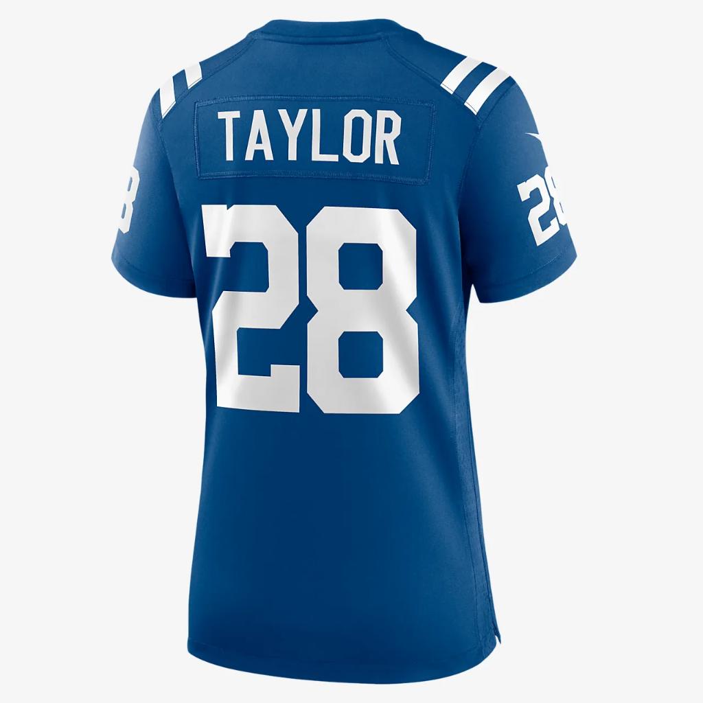NFL Indianapolis Colts (Jonathan Taylor) Women&#039;s Game Football Jersey 67NWICGH98F-2NL