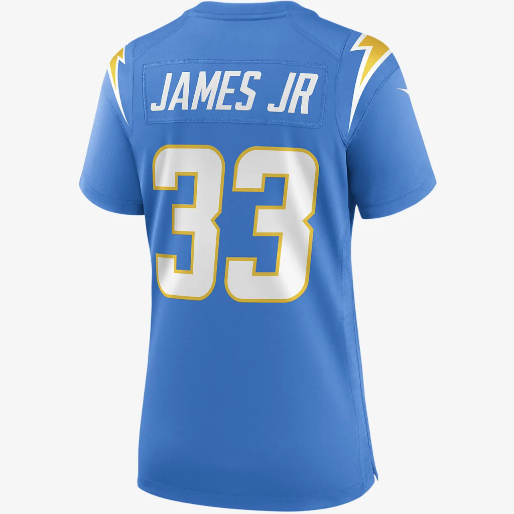 NFL Los Angeles Chargers (Derwin James) Women&#039;s Game Football Jersey 67NWLCGH97F-2NJ