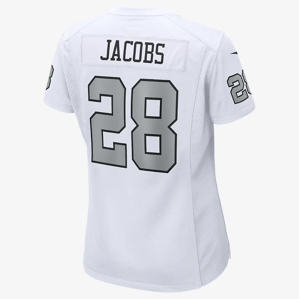 NFL Las Vegas Raiders (Josh Jacobs) Women&#039;s Game Football Jersey 67NWORGA8DF-2KB