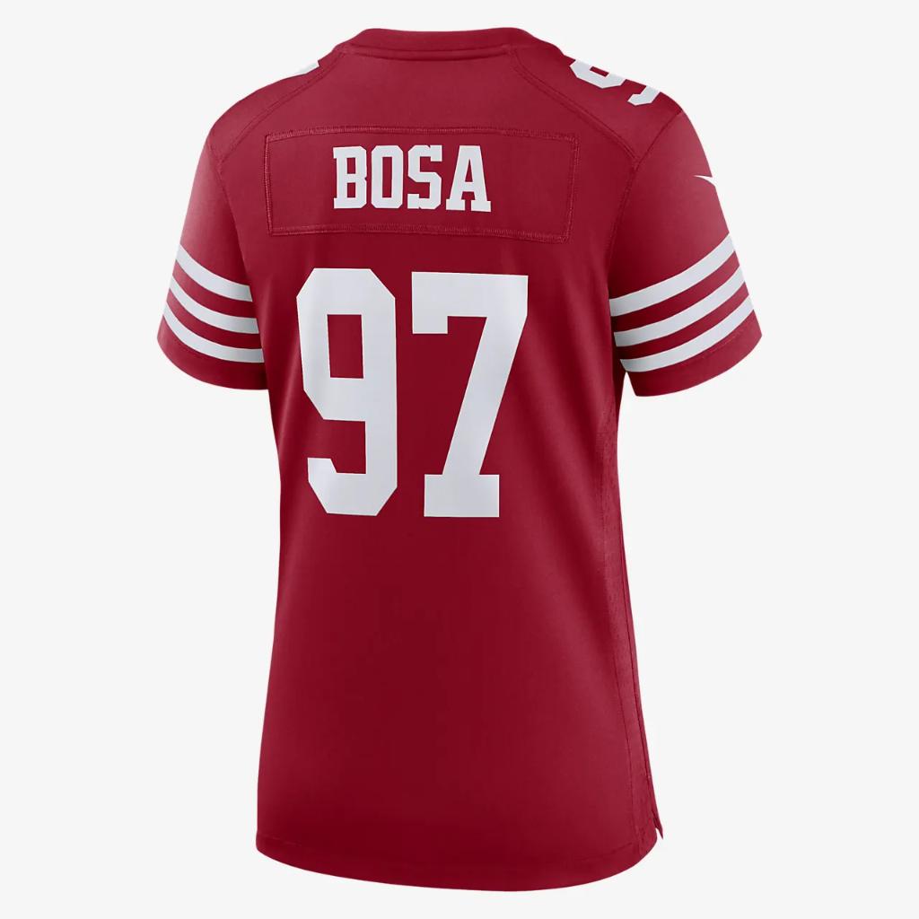 Nick Bosa San Francisco 49ers Super Bowl LVIII Women&#039;s Nike NFL Game Jersey 67NWSAGHF73-150