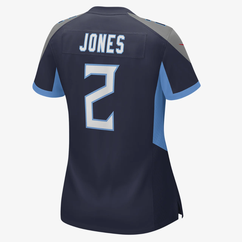 NFL Tennessee Titans (Julio Jones) Women&#039;s Game Football Jersey 67NWTTGH8FF-2NW