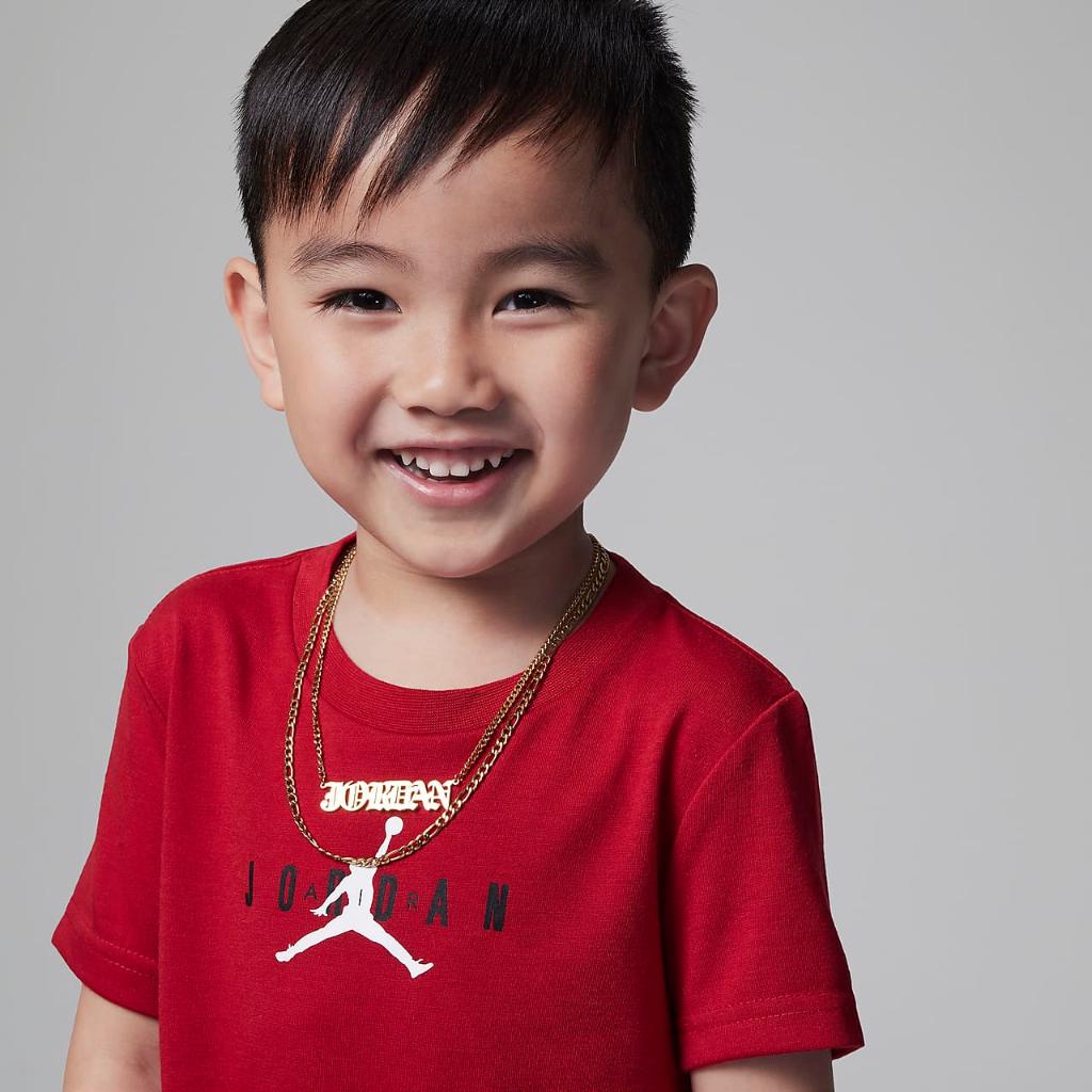 Jordan Jumpman Sustainable Graphic Tee Toddler T-Shirt 75B922-R78