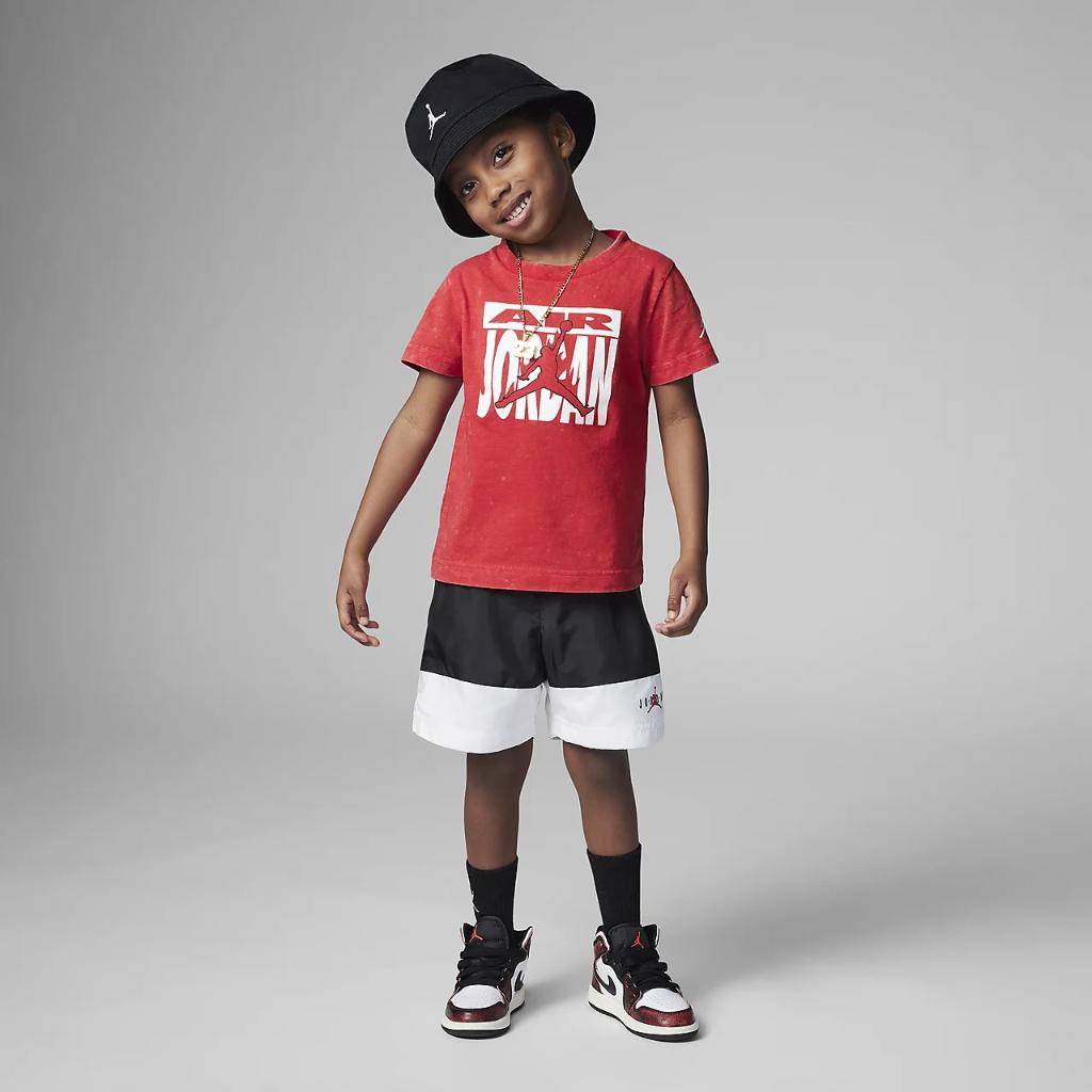 Air Jordan 3 Fire Throwback Tee Toddler T-Shirt 75C491-R69
