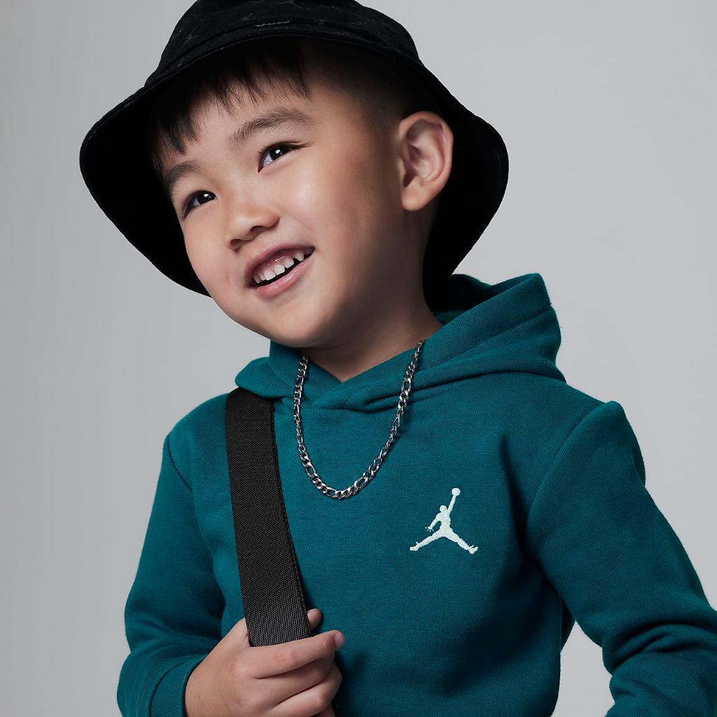Jordan MJ Essentials Fleece Pullover Set Toddler 2-Piece Hoodie Set 75C589-U9C