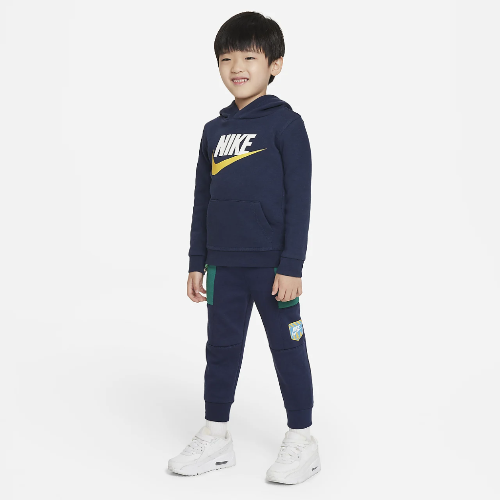 Nike Sportswear Club Fleece Toddler Pullover Hoodie 76G703-U90