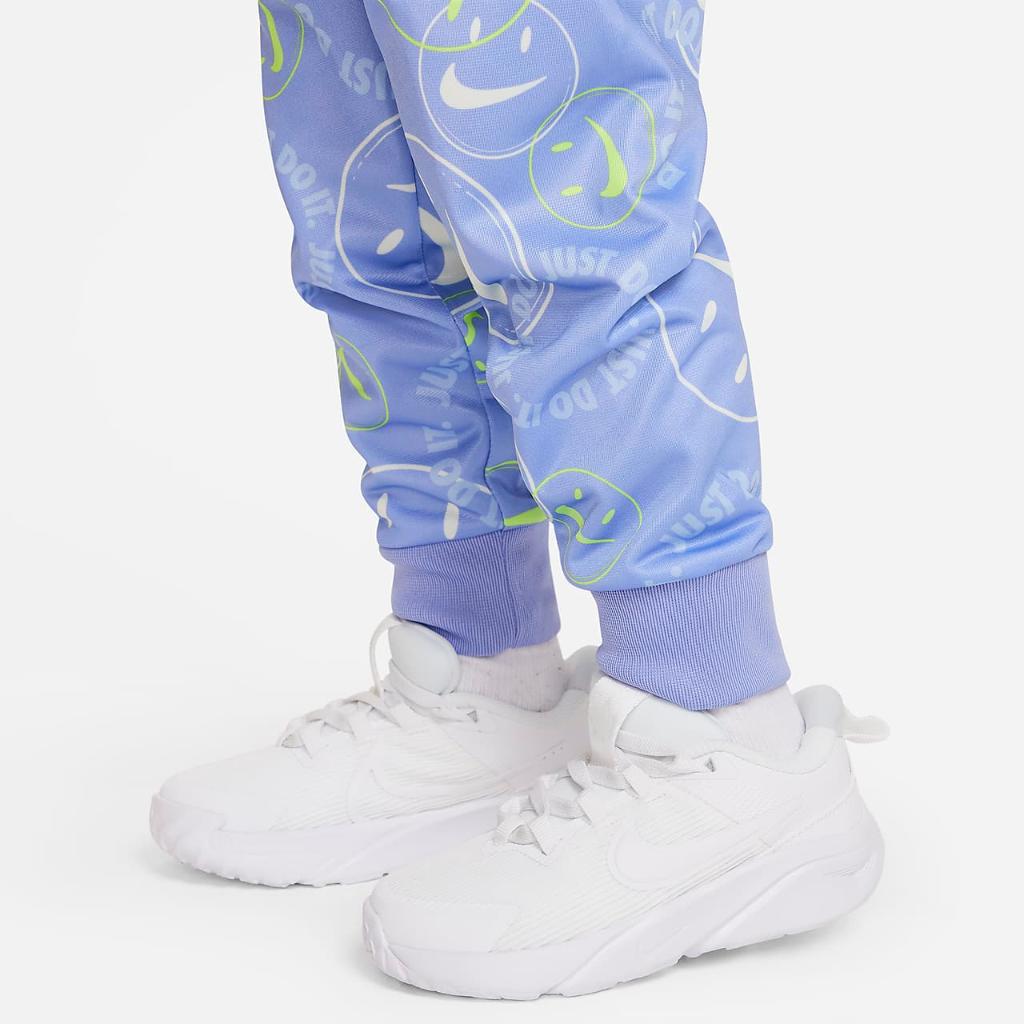 Nike Smiley Swoosh Printed Tricot Set Toddler Tracksuit 76J857-P3F