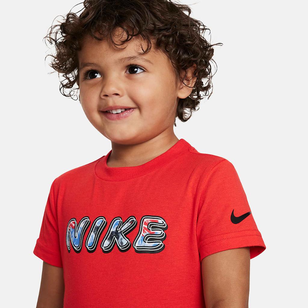 Nike Sportswear Toddler T-Shirt and Shorts Set 76J991-R4Y