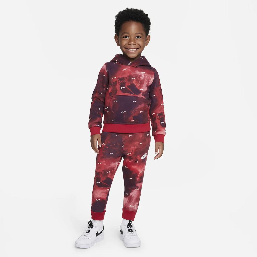 Nike Sportswear Club Marble Fleece Pullover Hoodie Toddler Hoodie 76K237-R78