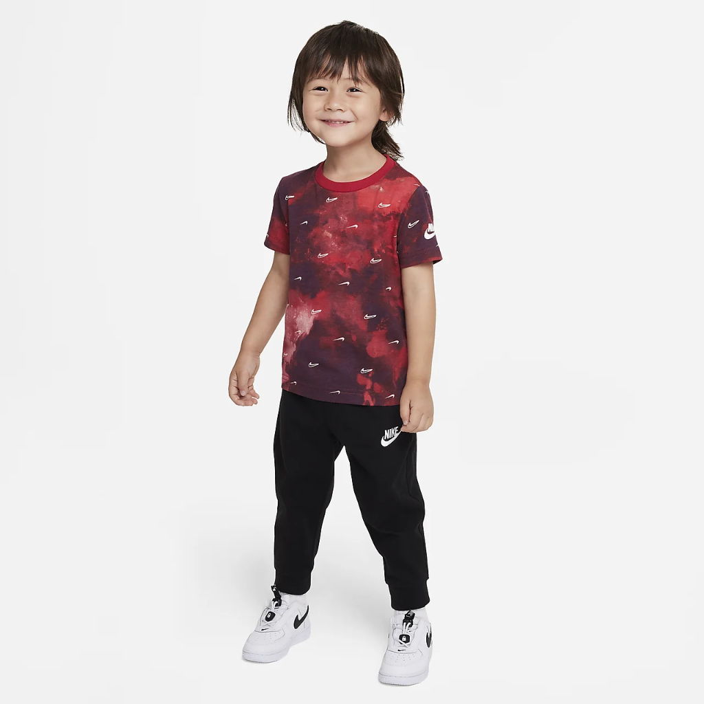 Nike Swoosh Monogram Tee Toddler T-Shirt 76K297-R78