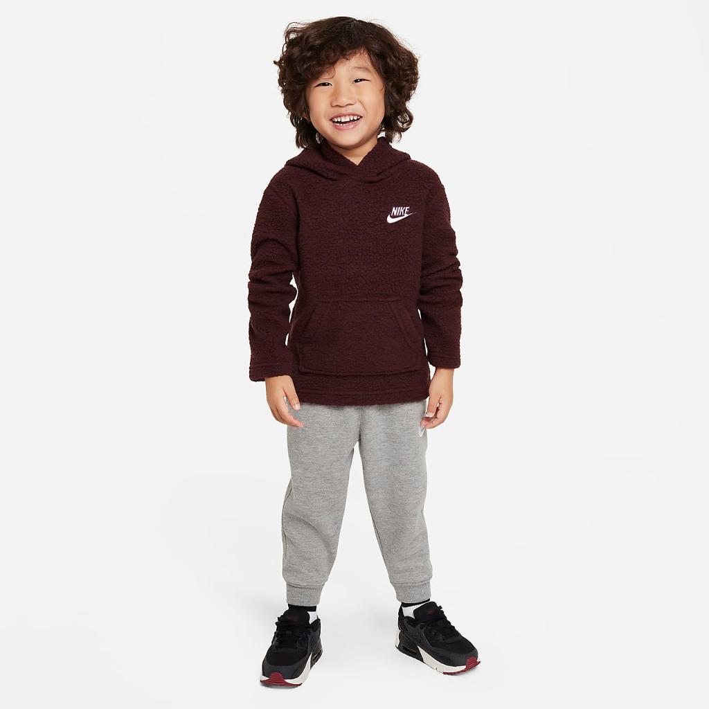 Nike Sportswear Sherpa Pullover Hoodie Toddler Hoodie 76K380-R5Y