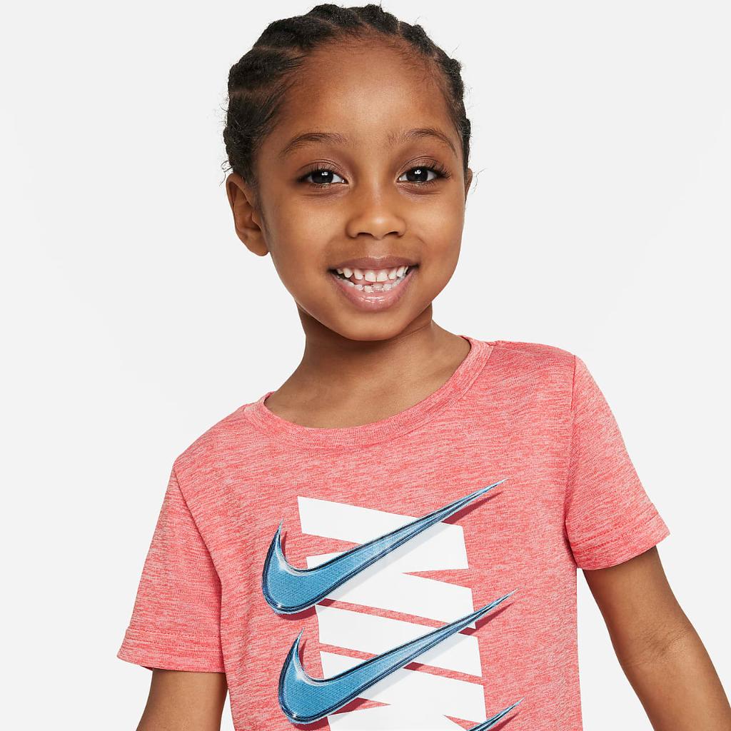 Nike Dropset Shorts Set Toddler 2-Piece Dri-FIT Set 76K445-U90