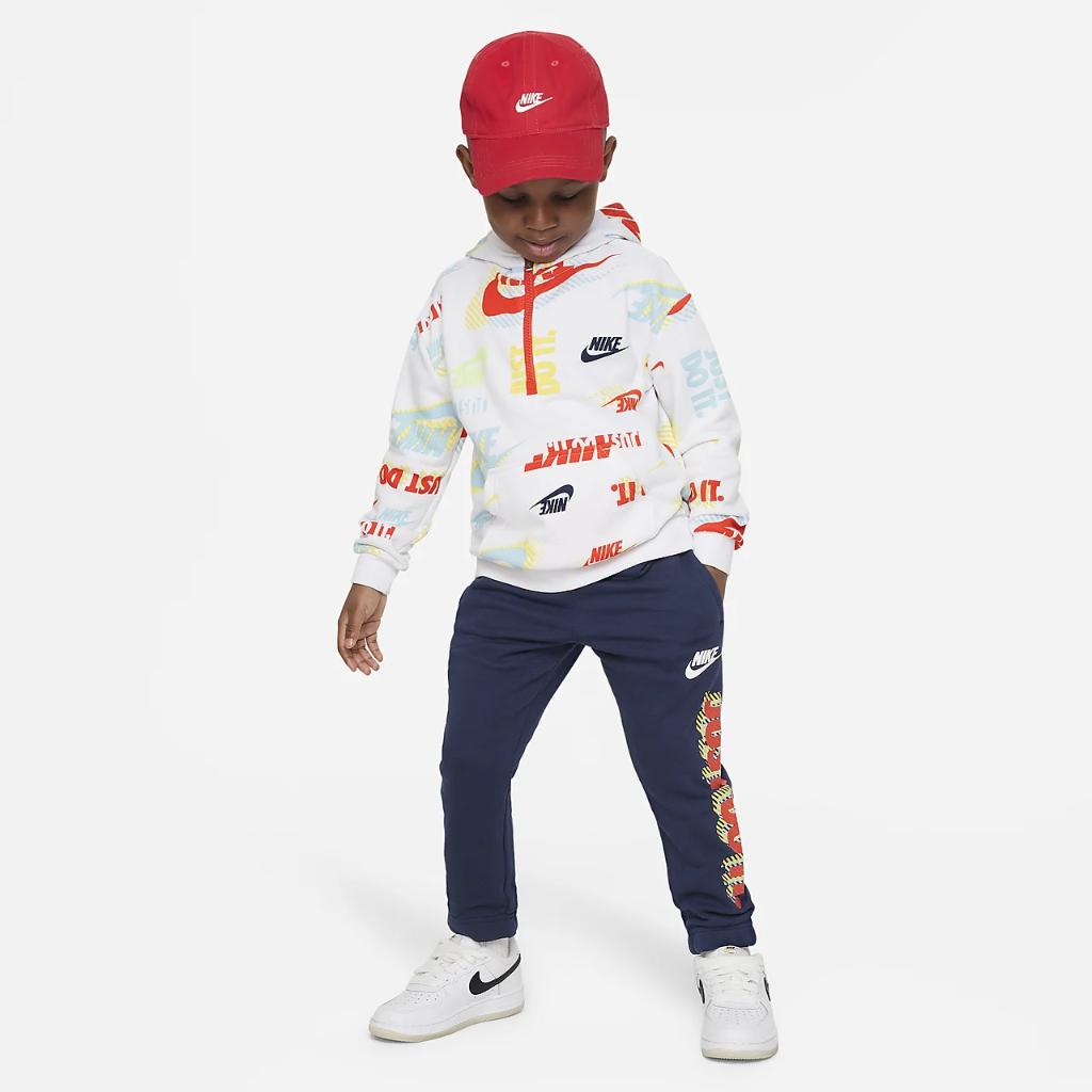 Nike Active Joy French Terry Pullover Hoodie Toddler Hoodie 76K463-001