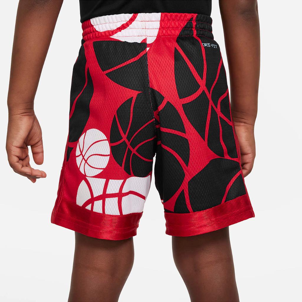 Nike Dri-FIT Elite Printed Shorts Toddler Shorts 76K498-U10