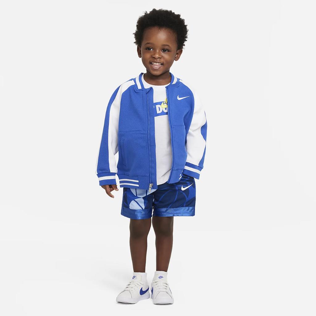 Nike Dri-FIT Elite Printed Shorts Toddler Shorts 76K498-U89