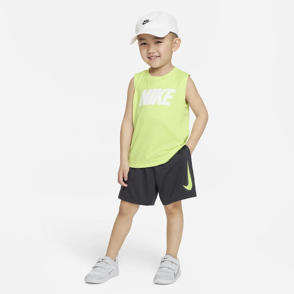 Nike &quot;All Day Play&quot; Dri-FIT Shorts Toddler Dri-FIT Shorts 76K501-P6G