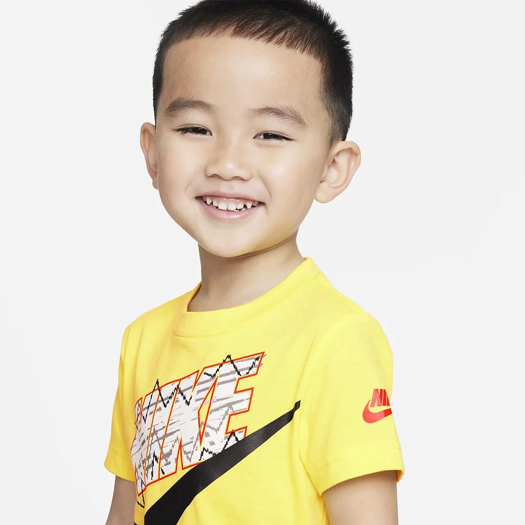 Nike New Wave Futura Tee Toddler T-Shirt 76K608-Y2N