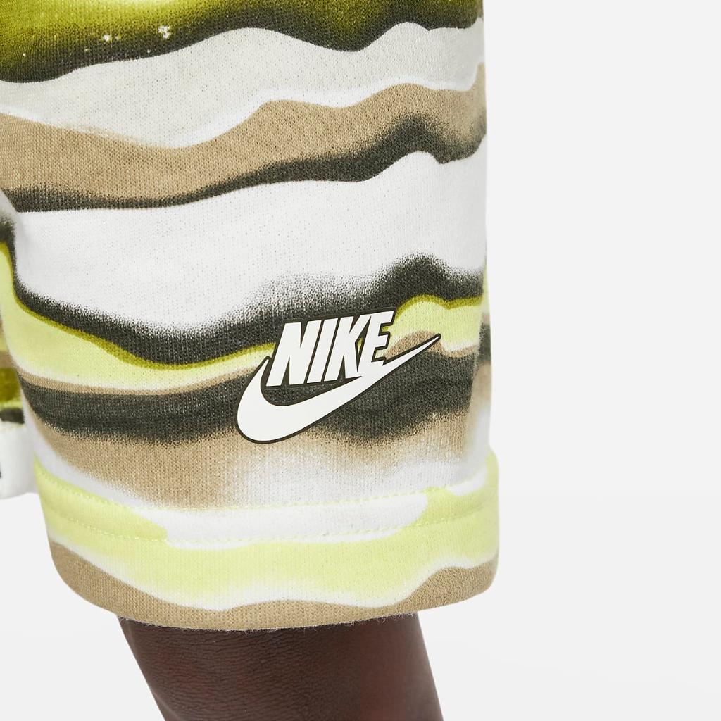 Nike Sportswear &quot;Leave No Trace&quot; Printed Shorts Set Toddler 2-Piece Set 76K856-E8Z