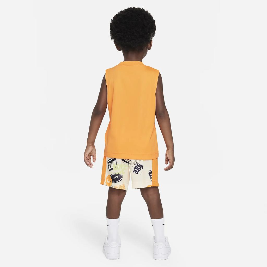 Nike Wild Air Muscle Tank and Shorts Set Toddler 2-Piece Set 76K869-W3Z