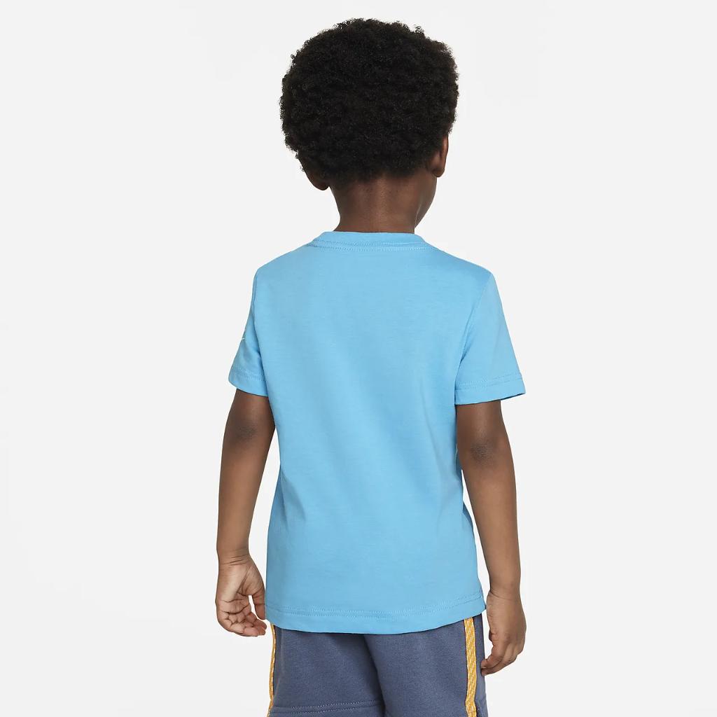 Nike Stripe Scape Futura Tee Toddler Dri-FIT T-Shirt 76K881-F85