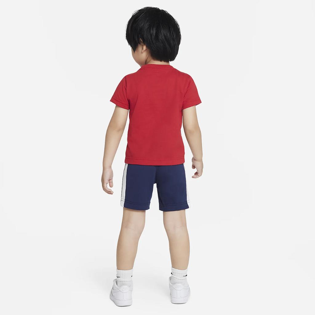 Nike Sportswear &quot;Just Do It&quot; Shorts Set Toddler 2-Piece Set 76K899-U90