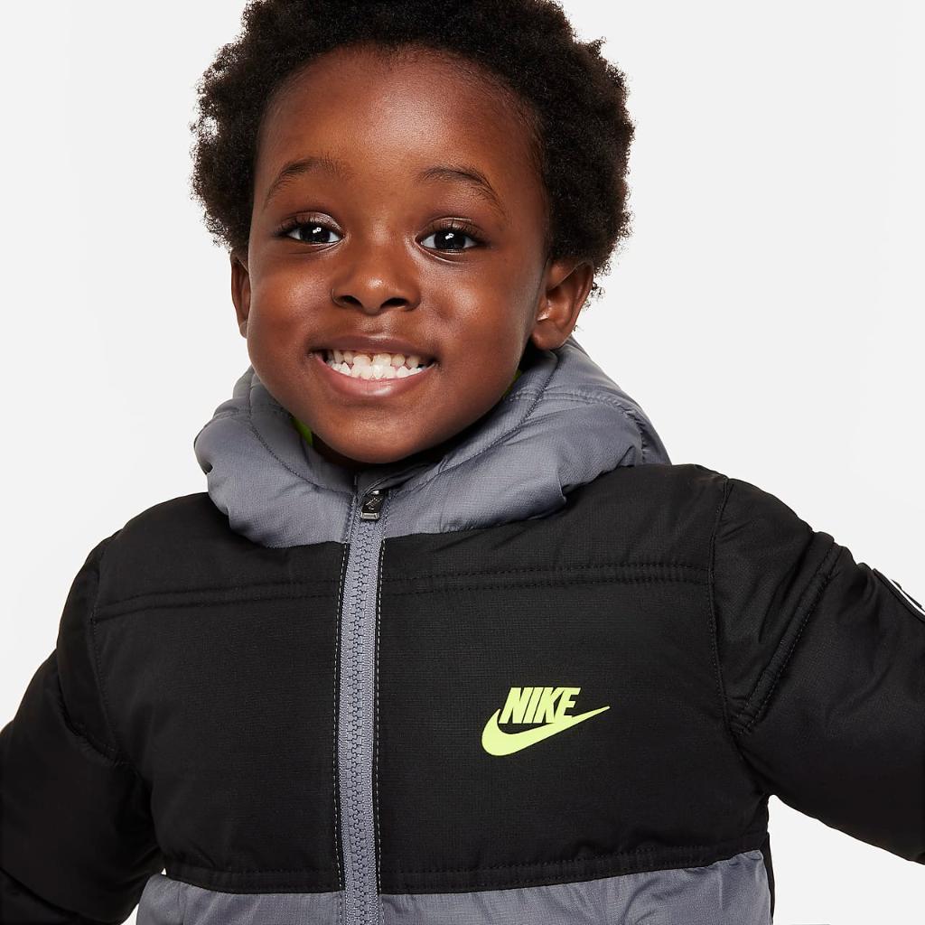 Nike Colorblock Puffer Toddler Jacket 76K910-023