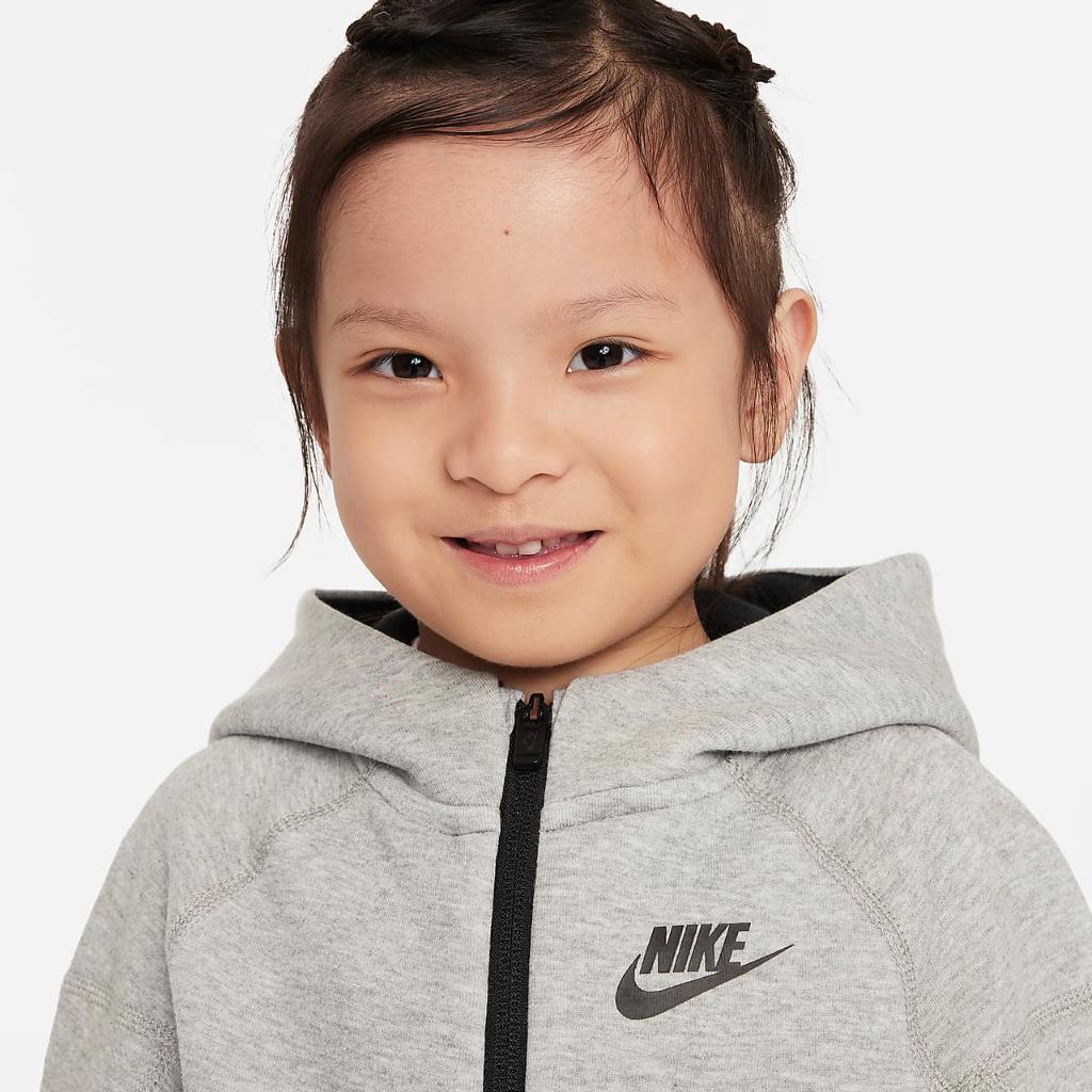 Nike Sportswear Tech Fleece Full-Zip Set Toddler 2-Piece Hoodie Set 76L050-042