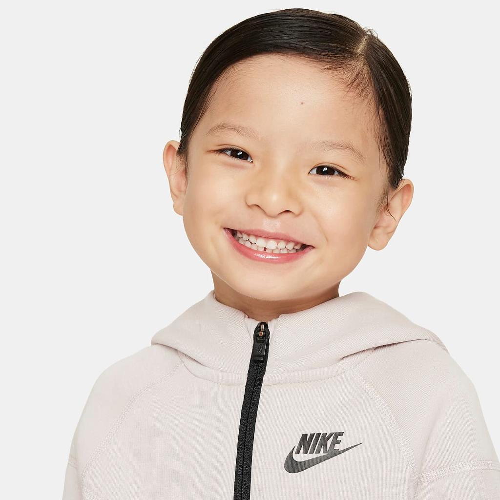 Nike Sportswear Tech Fleece Full-Zip Set Toddler 2-Piece Hoodie Set 76L050-PA1