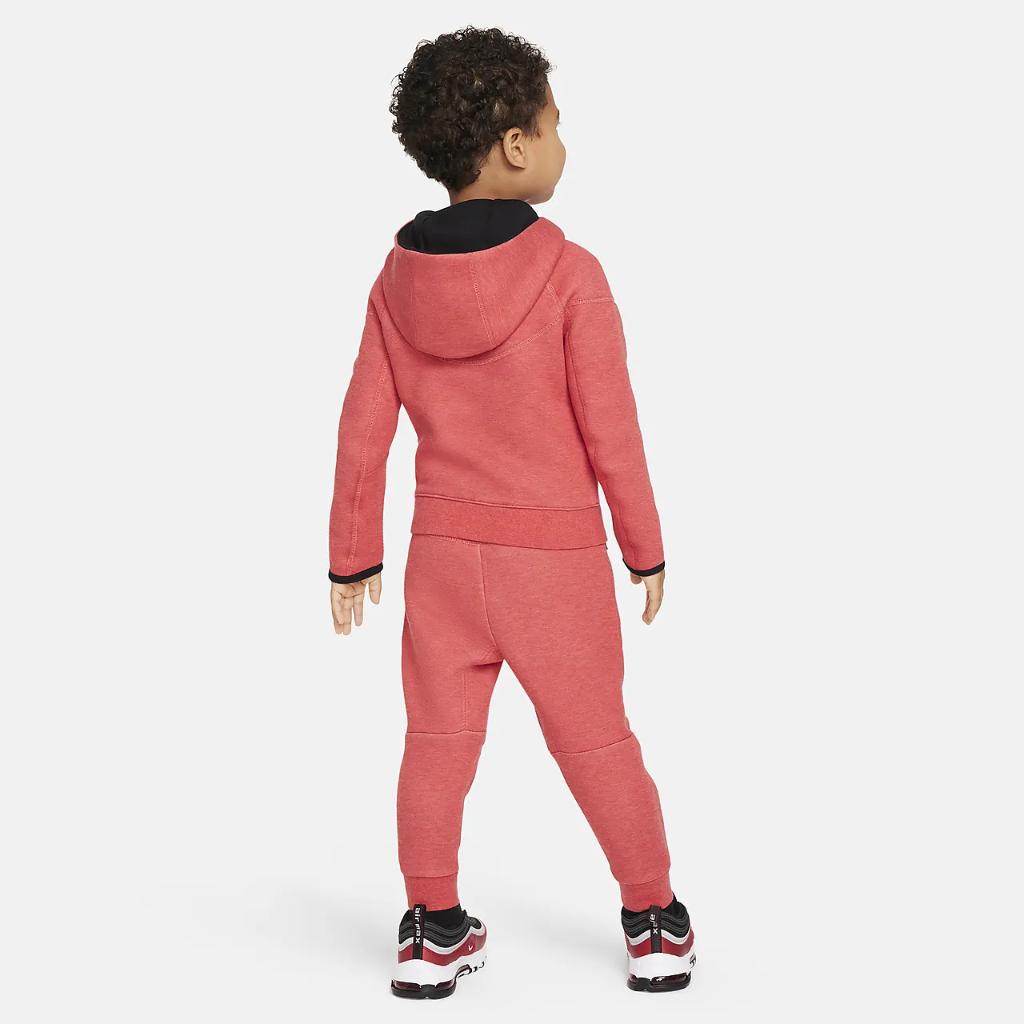 Nike Sportswear Tech Fleece Full-Zip Set Toddler 2-Piece Hoodie Set 76L050-R1K