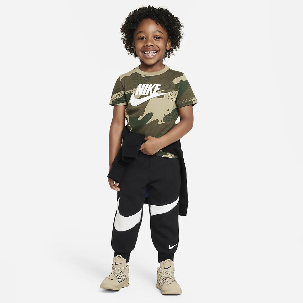 Nike Club Seasonal Camo Basic Tee Toddler Dri-FIT T-Shirt 76L060-EDR