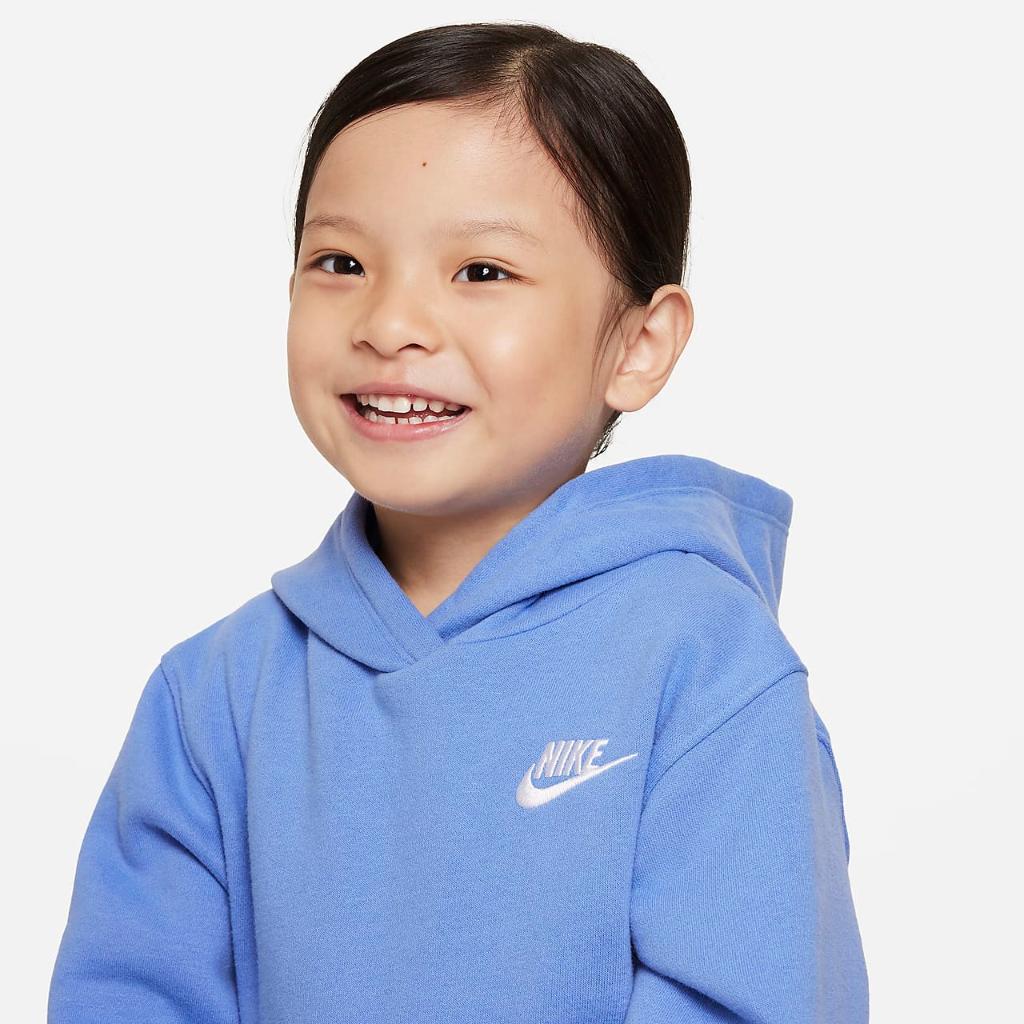 Nike Sportswear Club Fleece Pullover Toddler Hoodie 76L088-BGZ