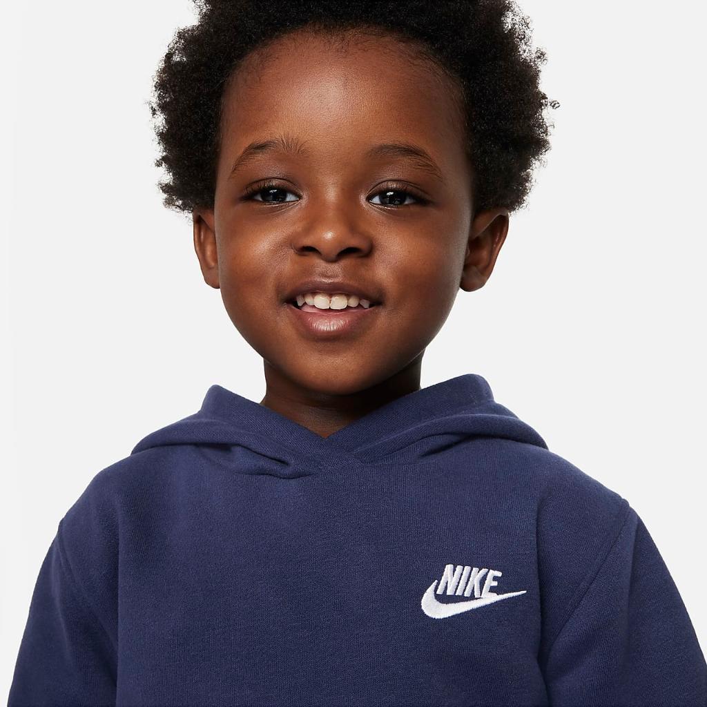 Nike Sportswear Club Fleece Pullover Toddler Hoodie 76L088-U90