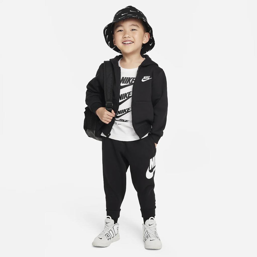 Nike Sportswear Club Fleece Full-Zip Toddler Hoodie 76L089-023
