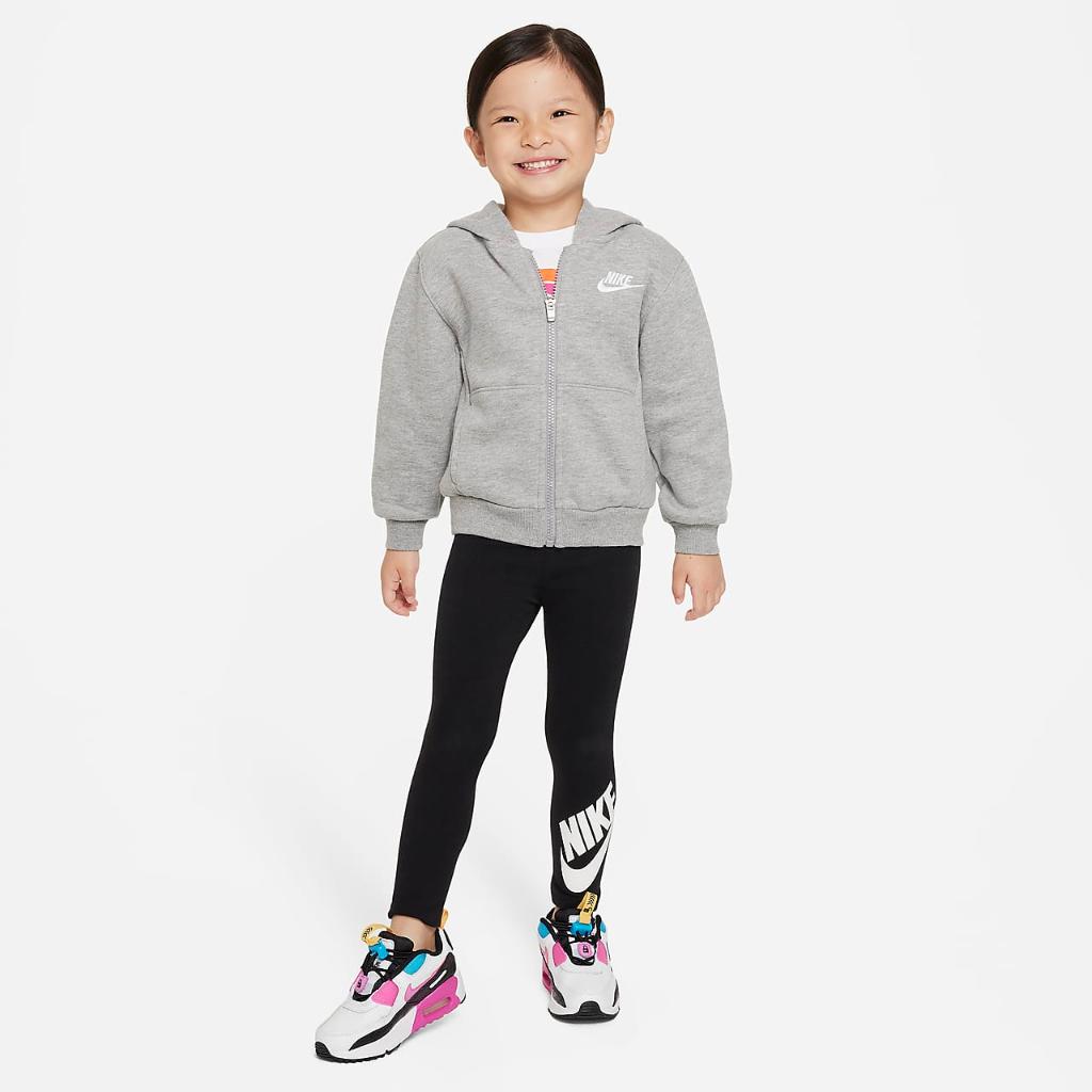 Nike Sportswear Club Fleece Full-Zip Toddler Hoodie 76L089-042